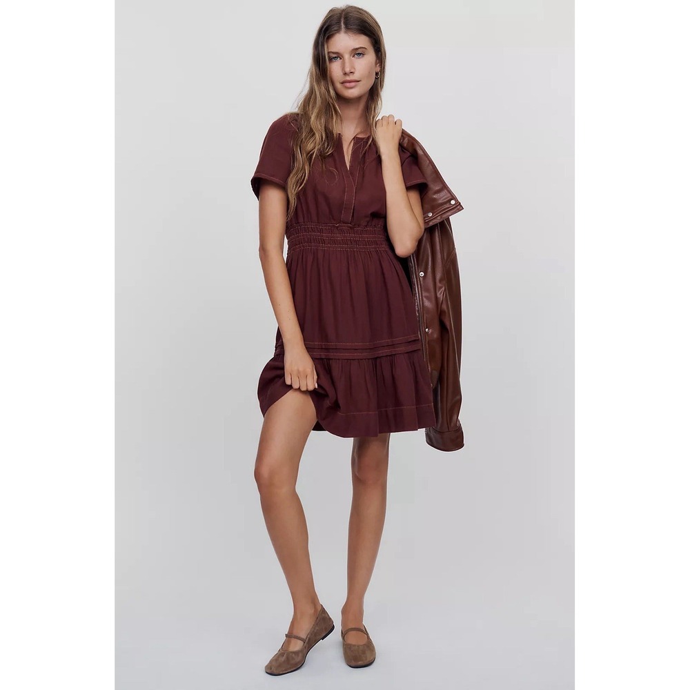Somerset 100% Cotton Denim Mini Dress MSRP $138 NWT SIZE XS